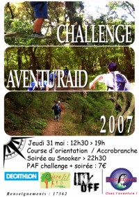 1er Challenge Aventuraid
